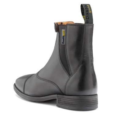 Daslö Gold short boots with zip
