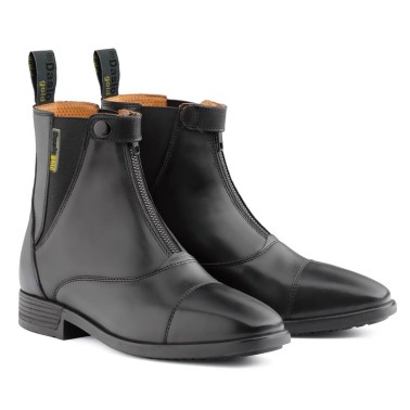 Daslö Gold short boots with zip