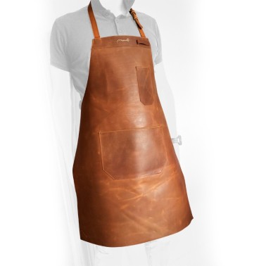Forge farrier apron in calf skin