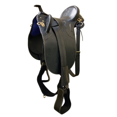STOCK SADDLE WITH HORN