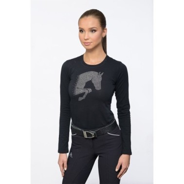 Riding Cotton Top Long Sleeve - JUMPING STAR