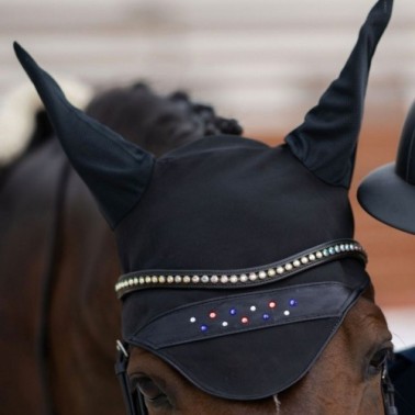 Technical Horse Ear-Bonnets CUSTOM CRYSTALLIZED - Short Version