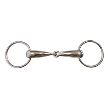 LOOSE RING SNAFFLE HOLLOW MOUTH LIGHT WEIGHT