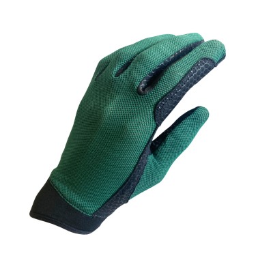 Mesh gloves with silicone and neoprene