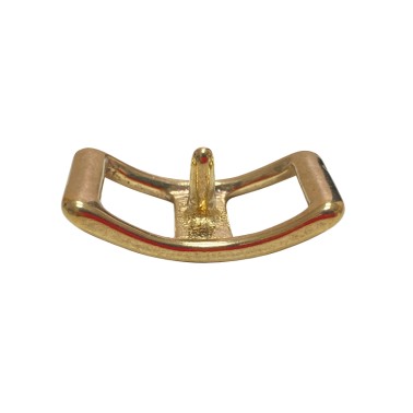 Brass conway buckle