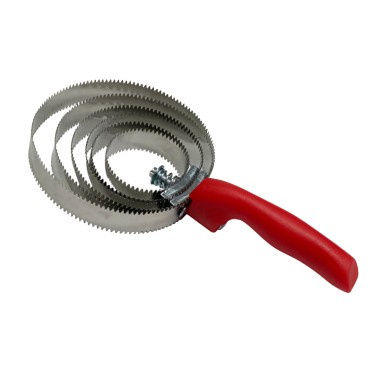 REVERSIBLE CURRY COMB WITH PLASTIC HANDLE