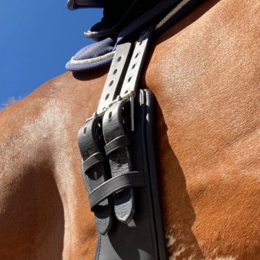Girth straps for Omega dressage saddle