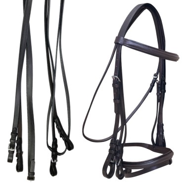 WEYMOUTH BRIDLE DOUBLE REINS