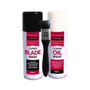LIVERYMAN CLIPPER CARE KIT ( BLADE WASH AND OIL)