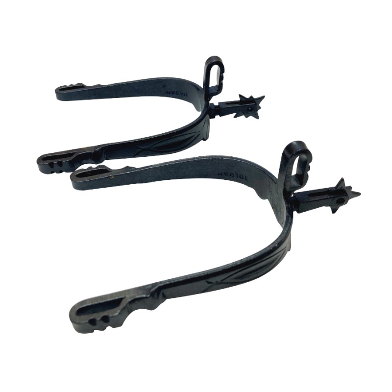 Éperons Anglais Intrepid International - Rowels Sur Tige 1 1/4" - Neufs