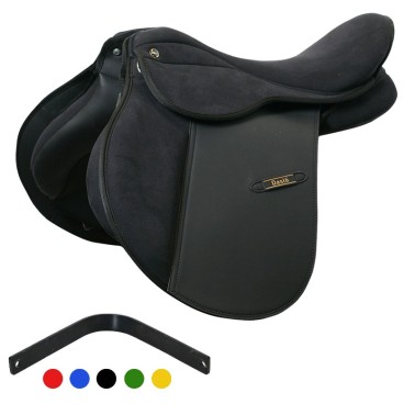 DASLO SYNTHETIC SADDLE WITH INTERCHANGEABLE GULLET