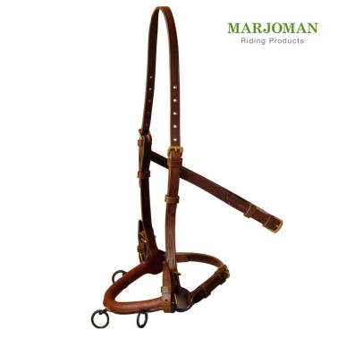 MARJOMAN SPECIAL KAPSUN WITH CHAIN CAVESSON WITH STRAP FOR BIT