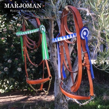 Marjoman Special Show Halter with Ornamented Browband