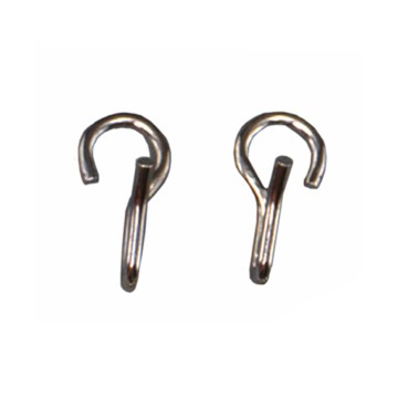 Hooks for curb chains (pair)