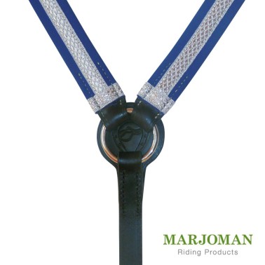 MARJOMAN WOOL AND LEATHER BREASTPLATE