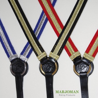 MARJOMAN WOOL AND LEATHER BREASTPLATE