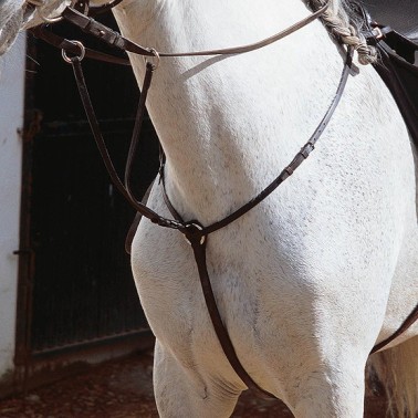 BREASTPLATE WITH RUNNING MARTINGALE