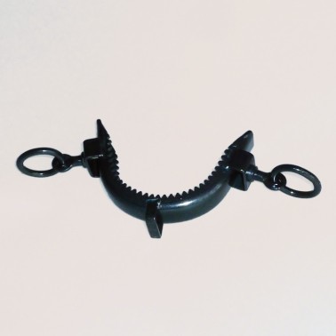 FORGED SPANISH NOSEBAND WITH METAL LOOP