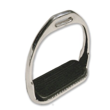 Hunting STIRRUPS plated WITH RUBBER TREADS