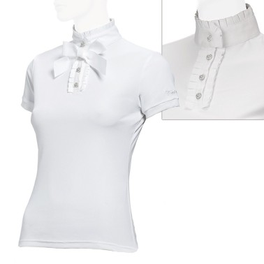 TATTINI LADY SHOW SHIRT WITH REMOVABLE BOW