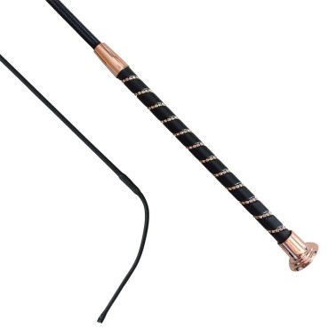 DESSAGE WHIP STONE ROSE GOLD HANDLE