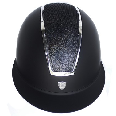 Tattini shiny helmet with wide visor