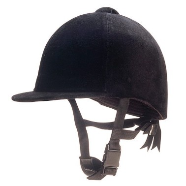 SAFETY RIDING HELMET WITH 3 CATCH HARNESS