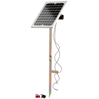 SOLAR PANEL SET FOR ELECTRIC FENCE