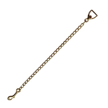 CHAIN FOR LEAD WITH HOOK IN BRASS