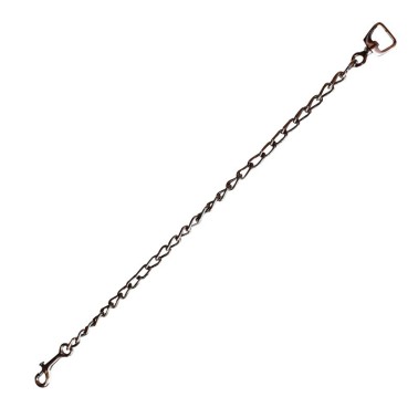 CHAIN FOR LEAD WITH HOOK IN STAINLESS STEEL