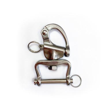 SS SWIVEL SNAP SHACKLE FOR HARNESS 94 mm
