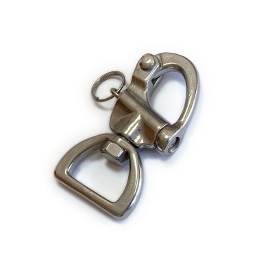 SS SWIVEL SNAP SHACKLE FOR HARNESS